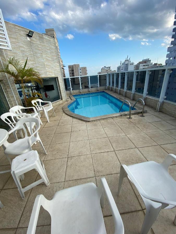 Flat - Acomoda Ate 4 Hospedes - Bairro Do Gonzaga - Santos Sp Eksteriør bilde